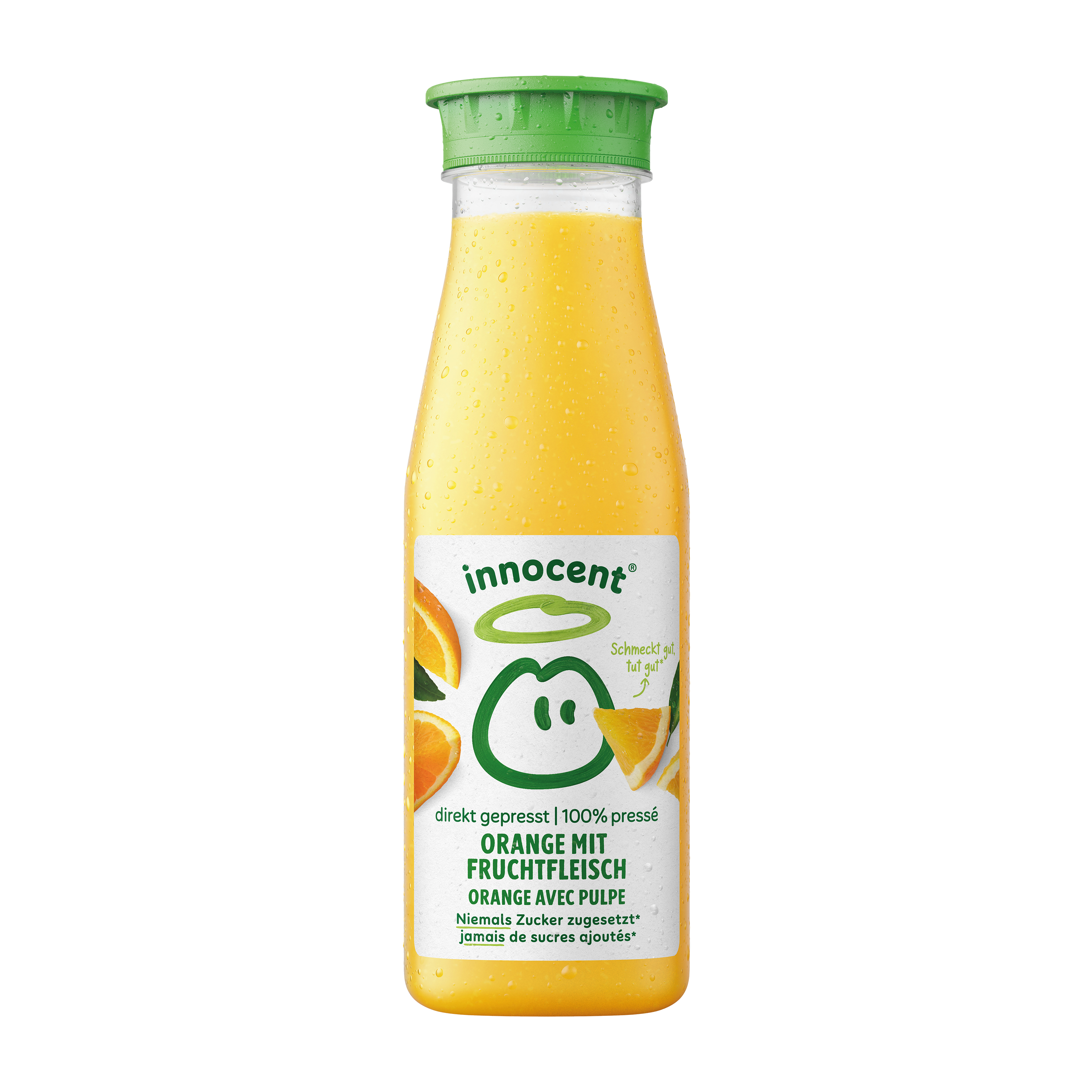 Orange mit Fruchtfleisch Direktsaft 900ml
